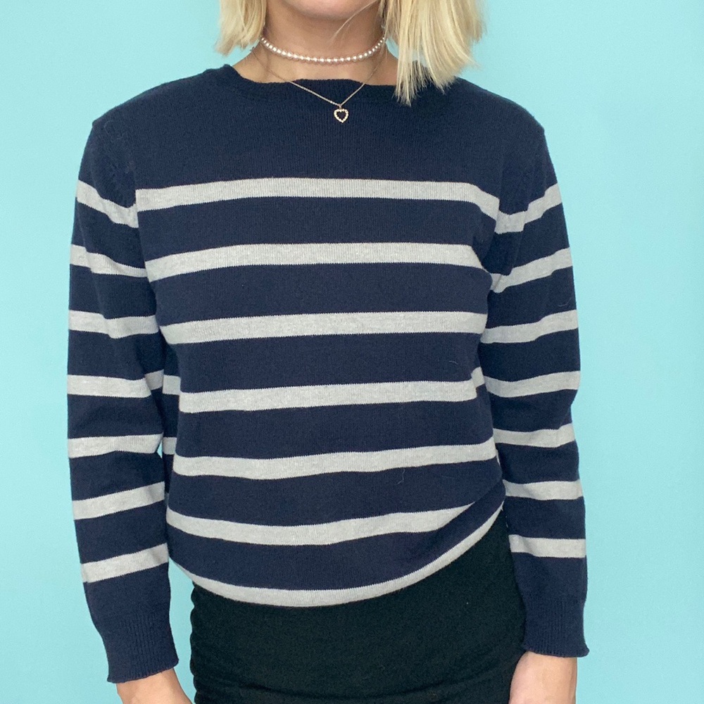 STRIPED SWEATER - Picture 4 of 4